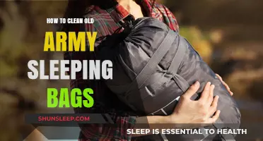 Effective Ways to Clean Your Old Army Sleeping Bag