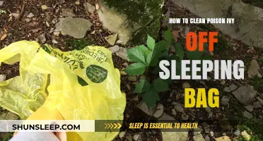 Cleaning Poison Ivy Off Your Sleeping Bag: A Step-by-Step Guide
