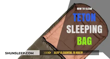 Washing Your Teton Sleeping Bag: A Step-by-Step Guide