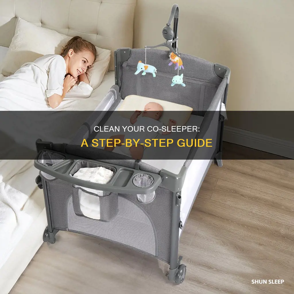 how to clean used co sleeper