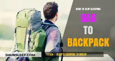 Clipping Sleeping Bags: Backpack Space-Saving Techniques