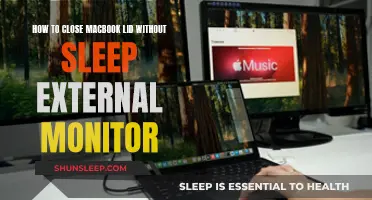 Keep Your Macbook Awake: External Monitor Tricks