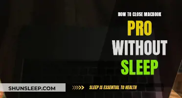 Preventing Sleep Mode: Keep Your MacBook Pro Awake When Closed