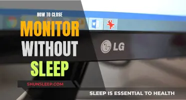 Staying Awake: Keep Your Monitor from Sleeping