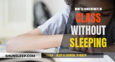 Staying Alert in Class: Strategies to Avoid Drowsiness