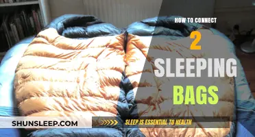Combining Comfort: Connecting Two Sleeping Bags for a Good Night's Rest