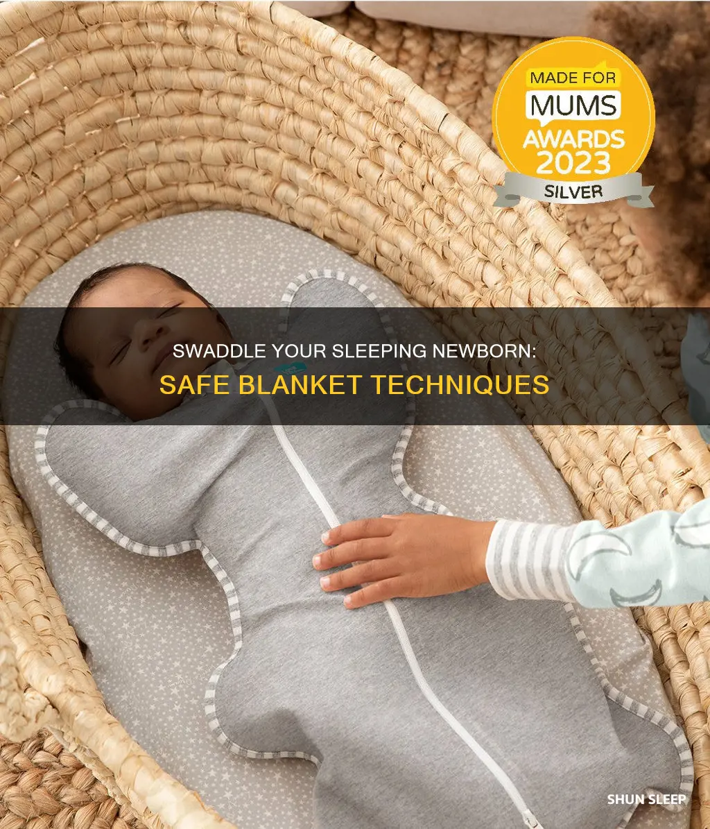 how to cover a newborn when sleeping