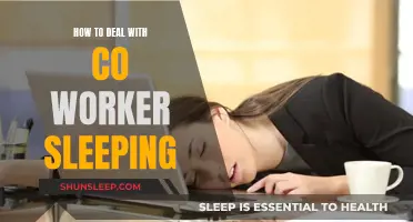 Dealing with a Sleeping Coworker: Strategies for Staying Awake
