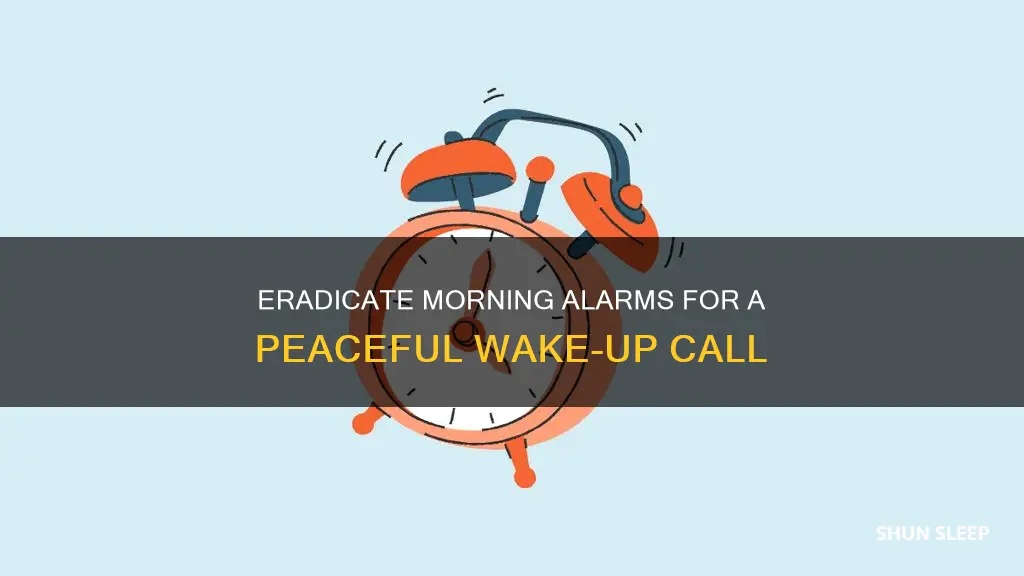 how to delete sleep wake up alarm