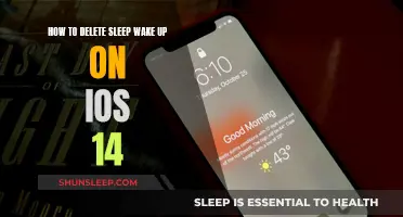 iOS 14: Effortlessly Managing Sleep and Wake-Up Times