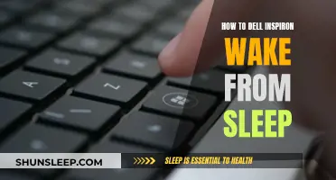 Dell Inspiron: Quick Tips to Wake from Sleep Mode