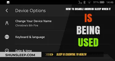 Keep Your Android Awake While in Use
