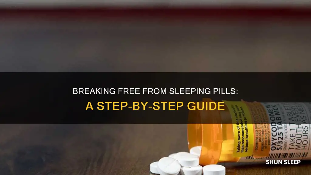 how to discontinue sleeping pills
