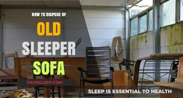 Dispose of Your Old Sleeper Sofa the Right Way