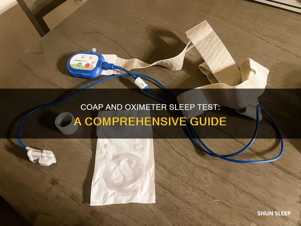 how to do sleep test using coap and oximetet