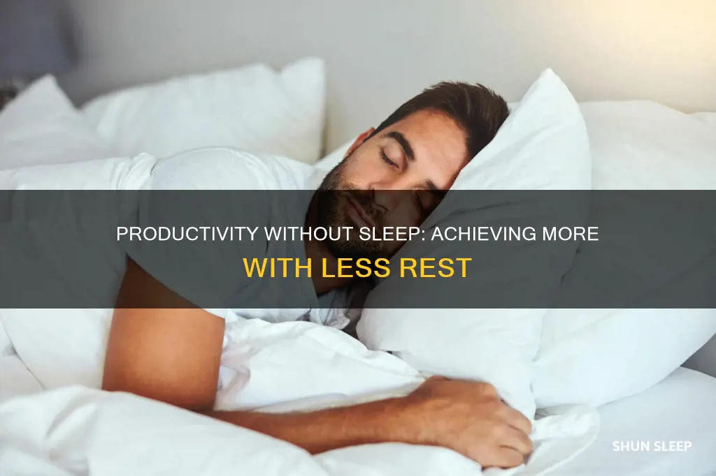 how to do work without worrying about sleep