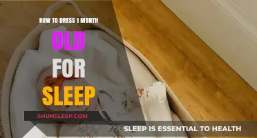 Guide to Dressing Your One-Month-Old for Sleep