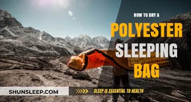 Drying Your Polyester Sleeping Bag: Quick Tips