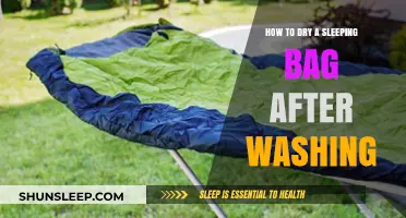 Drying Your Sleeping Bag: Tips and Tricks