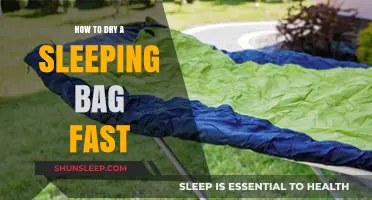 Drying Your Sleeping Bag: Quick and Easy Methods