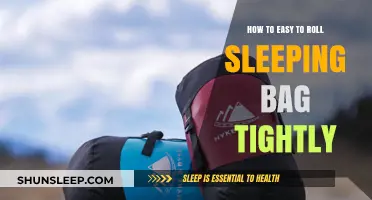 Tightly Rolling Your Sleeping Bag: A Step-by-Step Guide