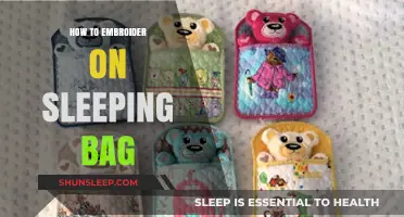 Embroidering Your Sleeping Bag: A Step-by-Step Guide