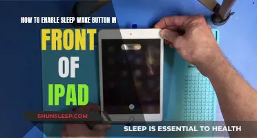 Enable Sleep/Wake Button: A Simple Guide for iPad Users