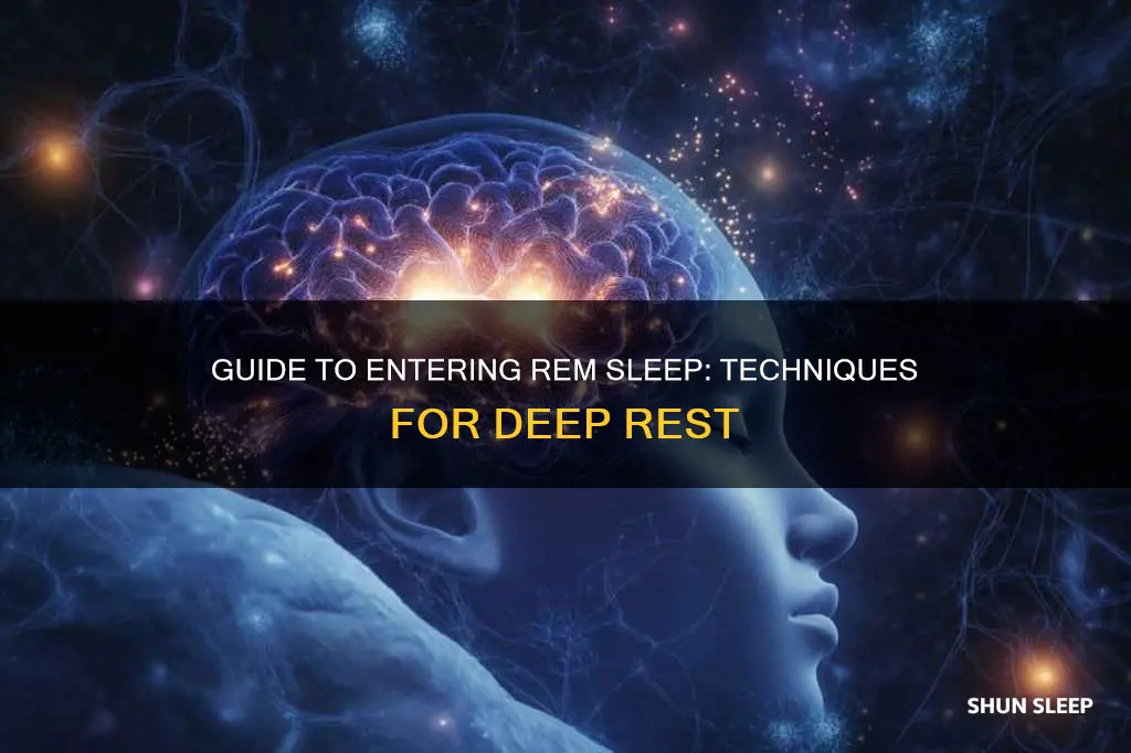 how to enduce yourself in rem sleep