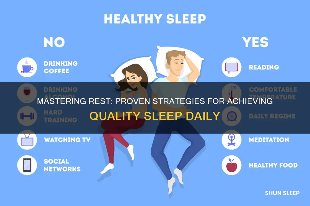 how to ensure you get enough sleep