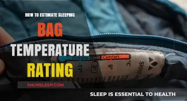 Estimating Your Sleeping Bag's Temperature Rating: A Guide