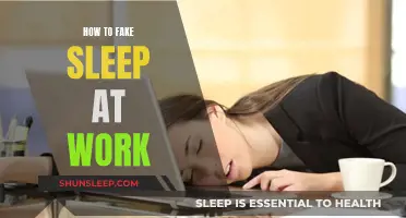 Pretending to Sleep at Work: A Guide to Napping Undetected