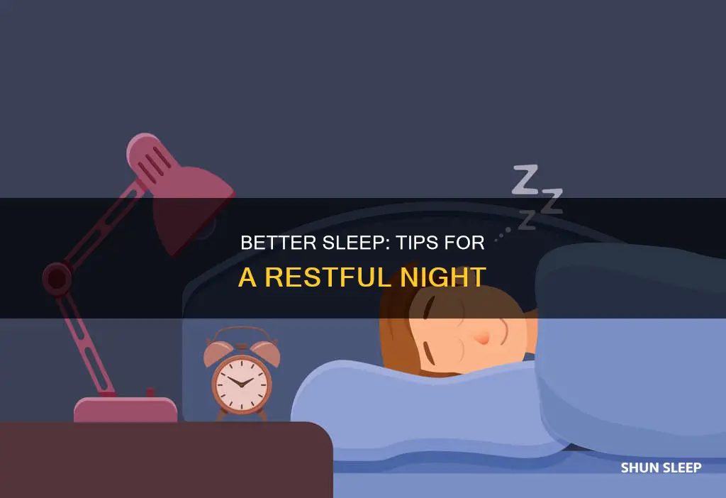 how to fall asleep better