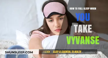 Strategies to Fall Asleep While Taking Vyvanse