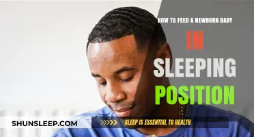 Safe and Comfortable: Feeding Your Newborn in a Sleeping Position