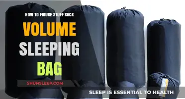 Choosing the Right Sleeping Bag: Stuff Sack Volume