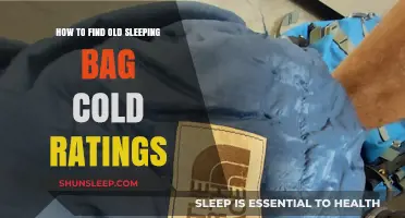 Finding Your Sleeping Bag's Cold Rating
