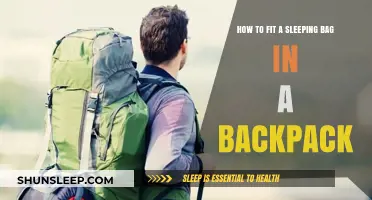 Smartly Packing a Sleeping Bag into Your Backpack