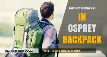 Fitting a Sleeping Bag: Osprey Backpack Tips