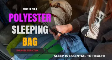 Mending Your Polyester Sleeping Bag: A Quick Guide