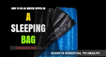 Fixing Uneven Zippers: A Sleeping Bag Conundrum Solved