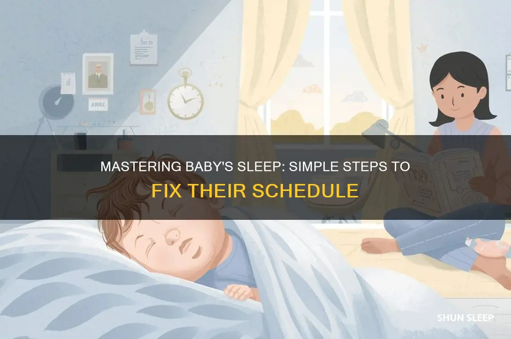 how to fix baby sleep schedule