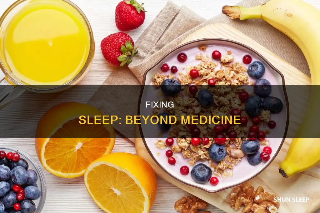 how to fix broken sleep when medicine isn