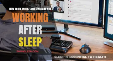 Fix Mouse and Keyboard Issues After Sleep Mode