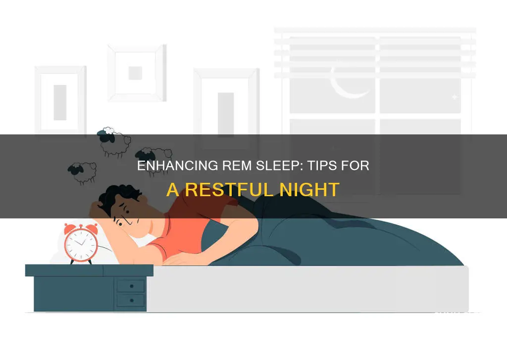 how to fix rem sleep