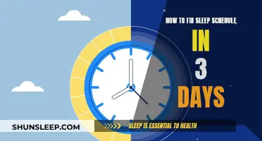 Resetting Your Sleep Schedule: A 3-Day Guide