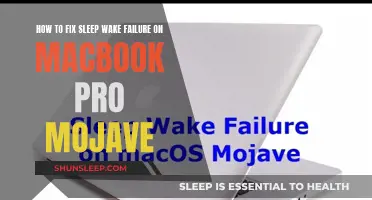 Troubleshooting Sleep Wake Issues on MacBook Pro Mojave