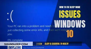 Troubleshoot Sleep and Wake Issues on Windows 10