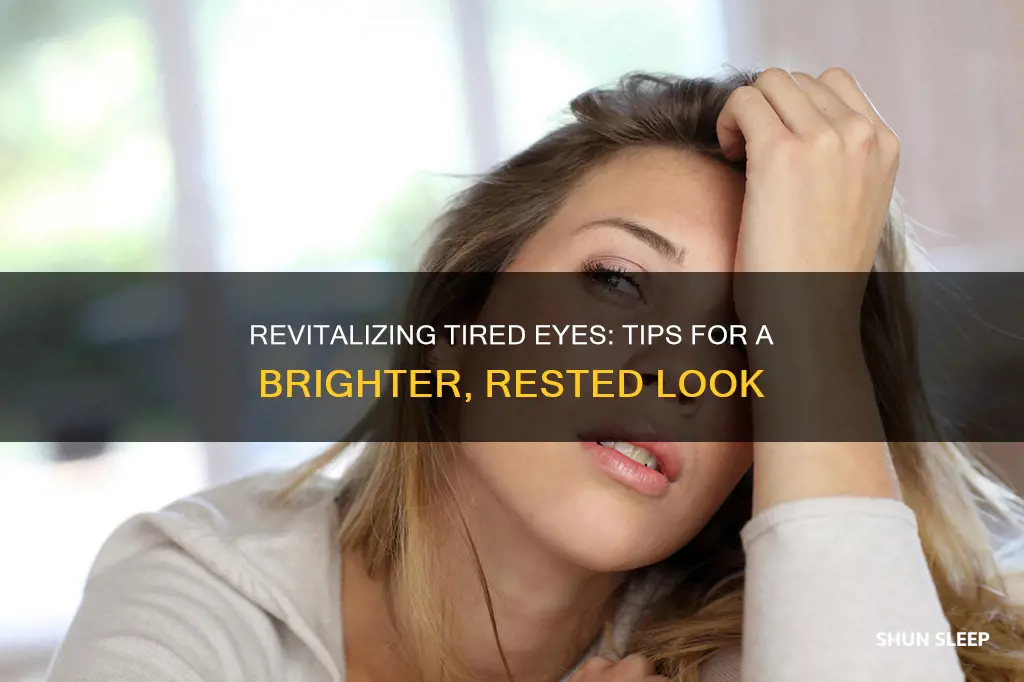 how to fix tired eyes without sleeping