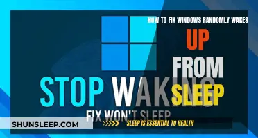 Troubleshoot Windows Sleep Issues: Tips to Keep Your PC Asleep