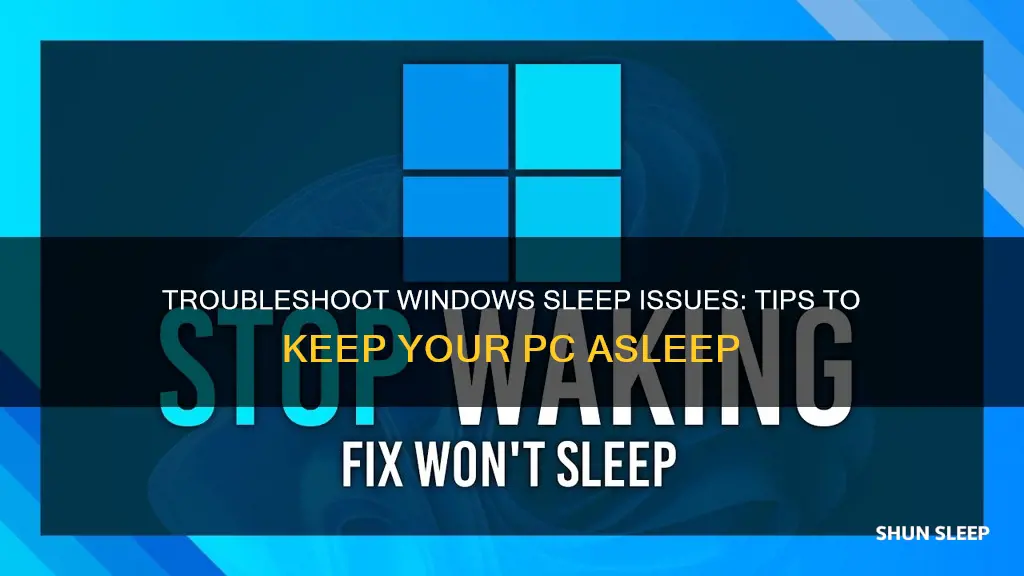 how to fix windows randomly wakes up from sleep